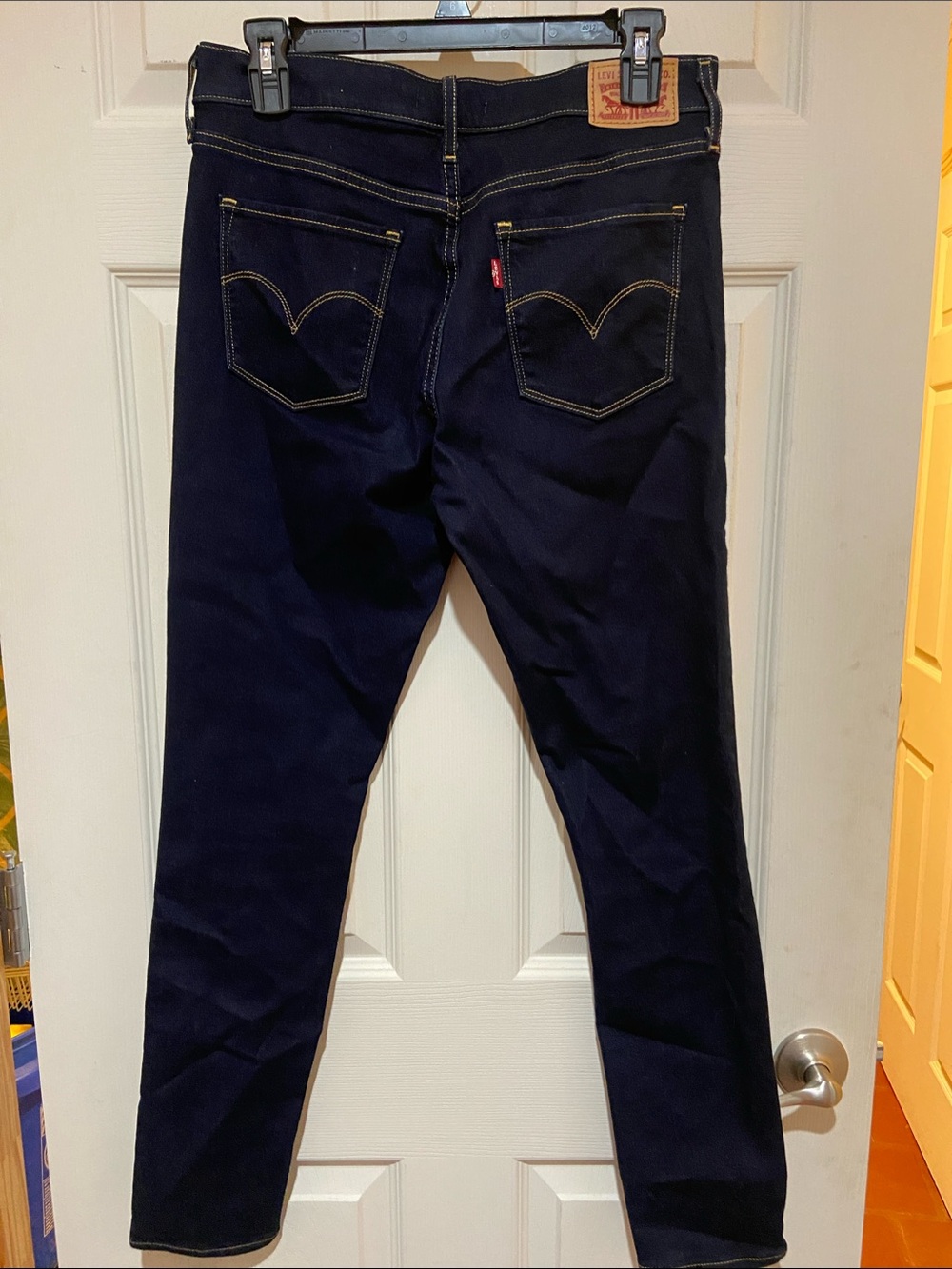 Levi's Women’s Dark Slim Straight Jeans